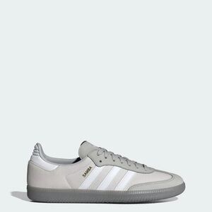 Adidas Samba Gray and White Sneakers